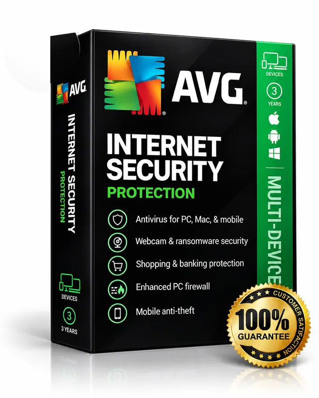 AVG Internet Security product box