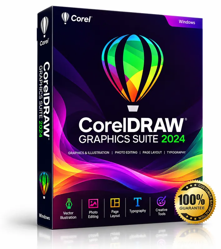 CorelDRAW Graphics Suite for Mac product box