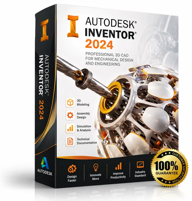 Autodesk Inventor 2024 product box