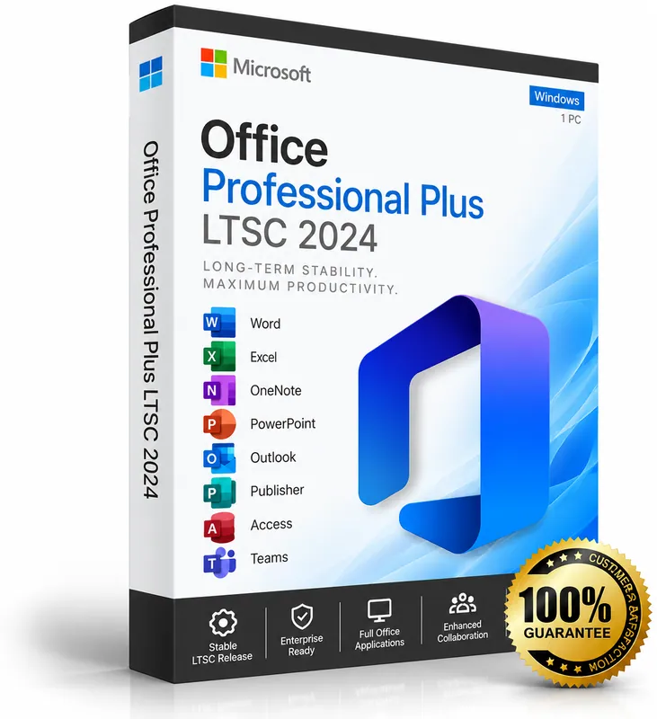 Microsoft Office LTSC Professional Plus 2024 product box