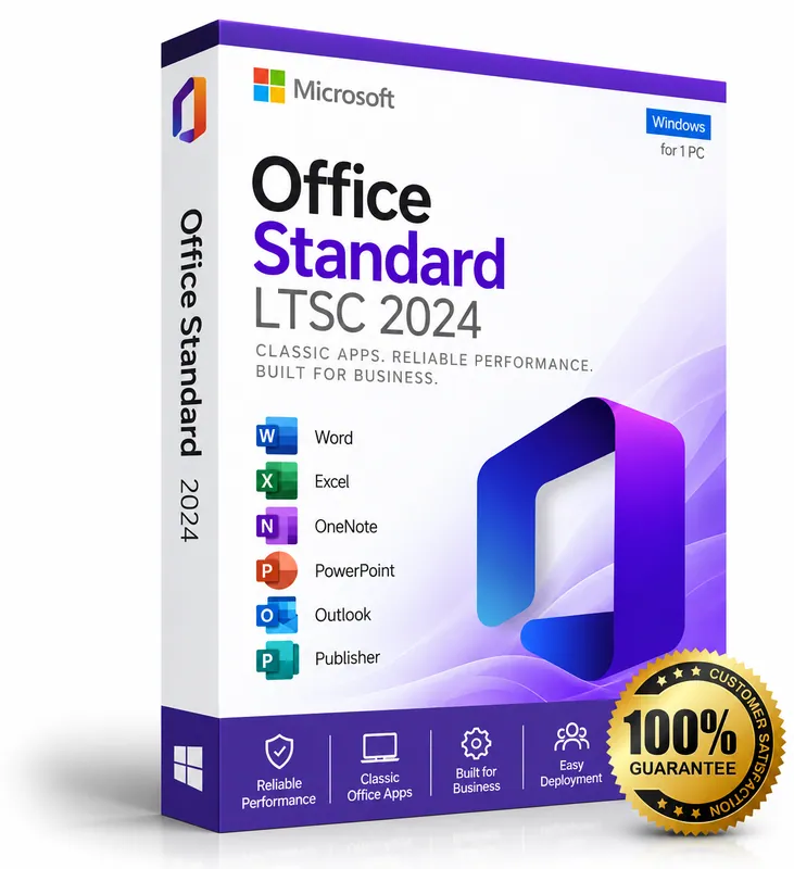 Microsoft Office LTSC Standard 2024 product box