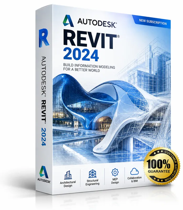 Autodesk Revit 2024 product box