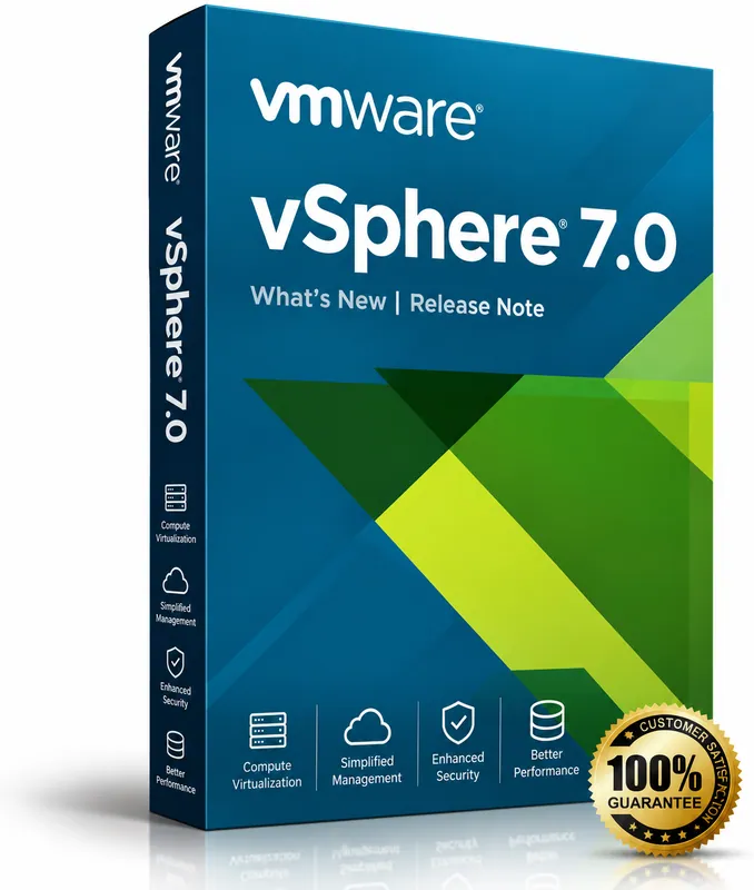VMware vSphere 7.0 product box