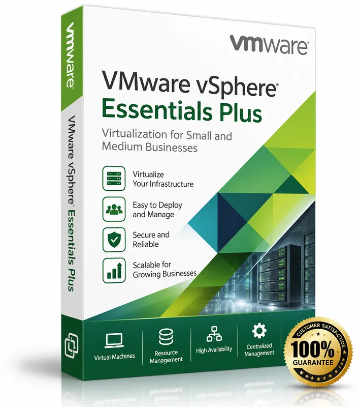 VMware vSphere Essentials Plus Kit product box