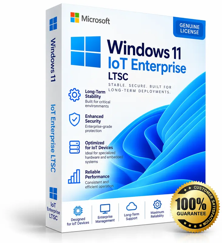 Windows 11 IoT Enterprise LTSC 2024 product box